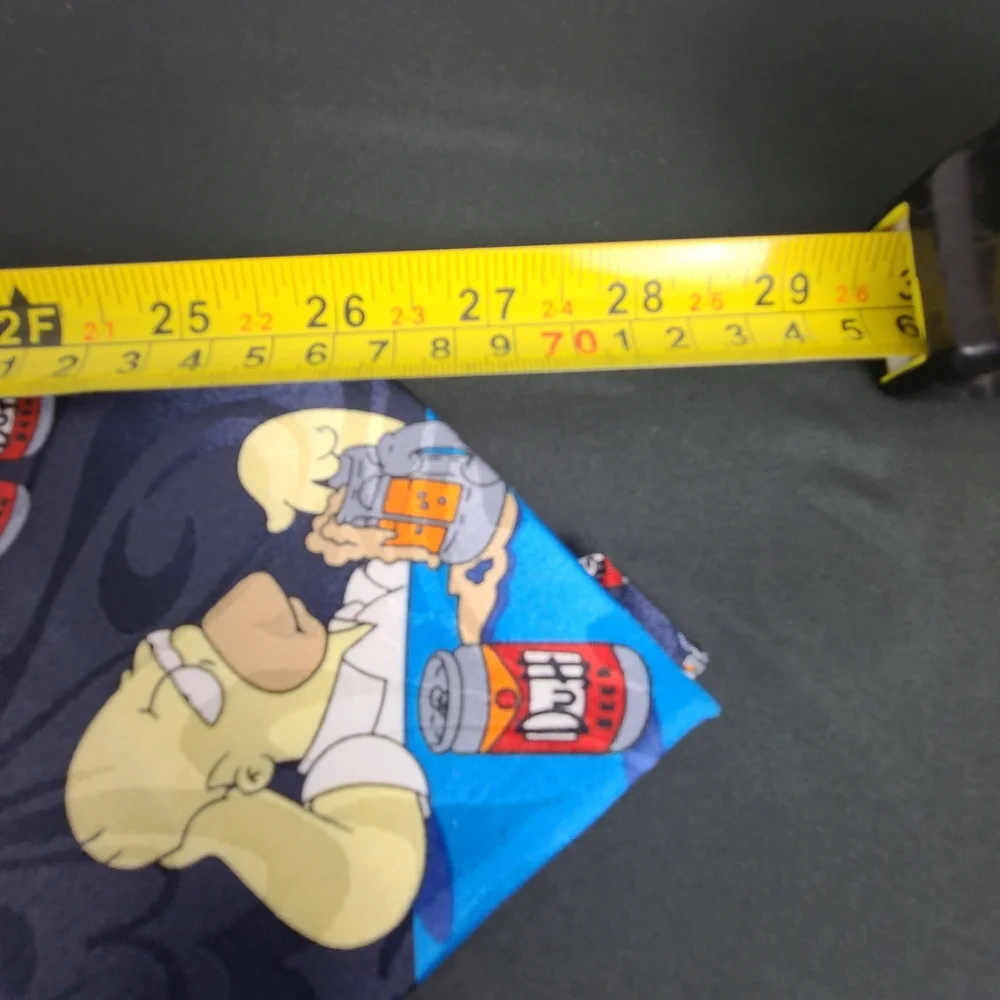 Homer Simpson/ Duff Beer Silk Tie
